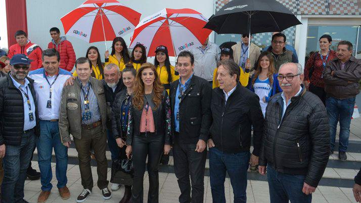 La gobernadora visitoacute el autoacutedromo