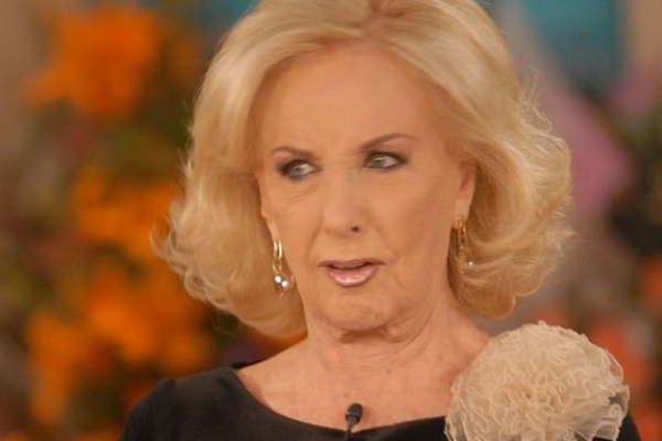 Mirtha fue rpidamente corregida por su producción