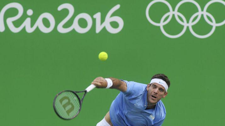 Del Potro vencioacute a Sousa y avanzoacute a octavos