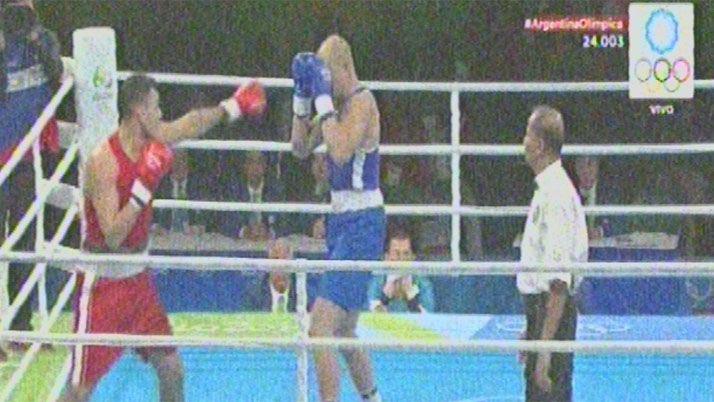 Yamil Peralta Jara enfrenta a su par alemn en boxeo