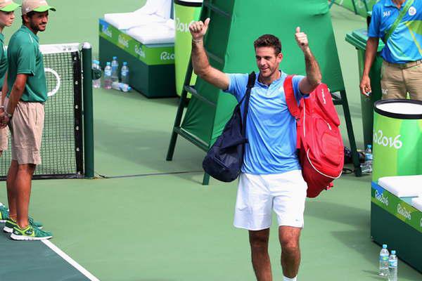 El tandilense Juan Martiacuten Del Potro volvioacute a ganar y se prende por una medalla