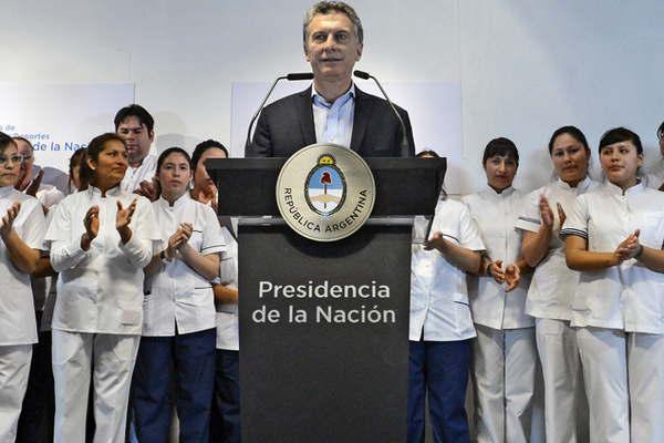 El Presidente lanzoacute el Programa de Formacioacuten de Enfermeriacutea