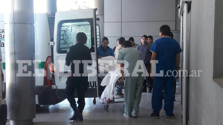 La conductora de la moto Narela Coronel se encontraría en grave estado 