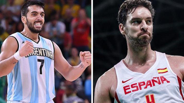 Baacutesquet- Argentina cayoacute ante Espantildea