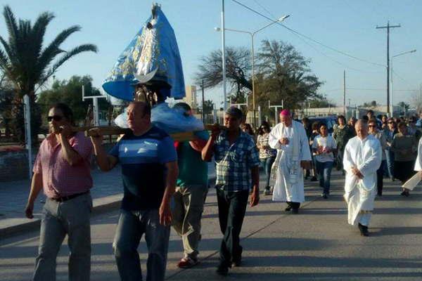 La Dioacutecesis de Antildeatuya rindioacute culto a su patrona la Virgen del Valle
