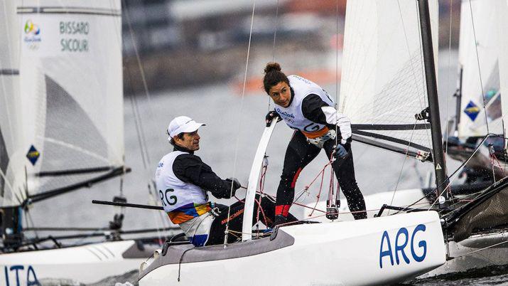 Vela- Santiago Lange y Cecilia Carranza ganaron el oro