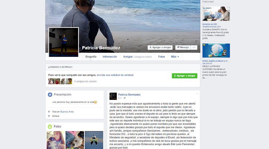 Patricia Bermuacutedez agradecioacute el apoyo de los santiaguentildeos