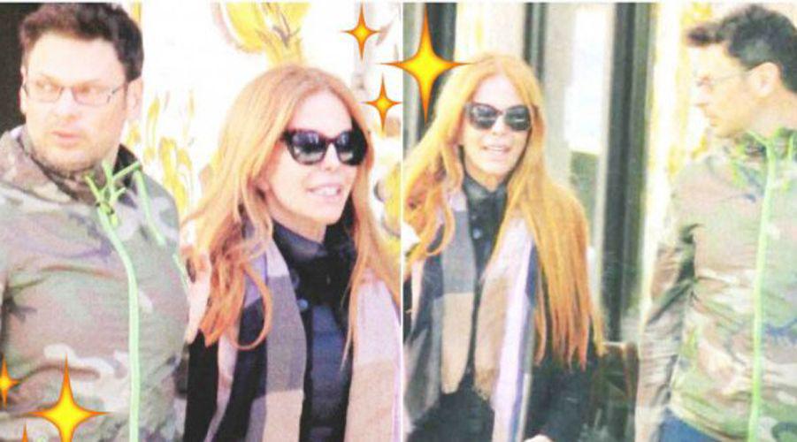 Graciela Alfano fotografiada con su nuevo novio