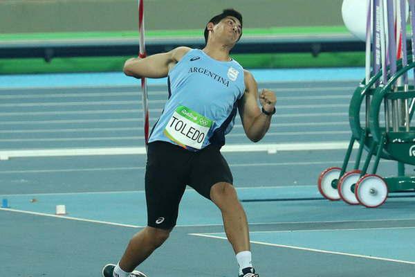 Toledo no pudo en la final de lanzamiento de jabalina