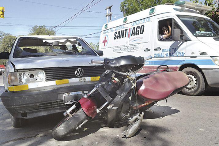 El herido fue derivado al Hospital Regional Foto archivo