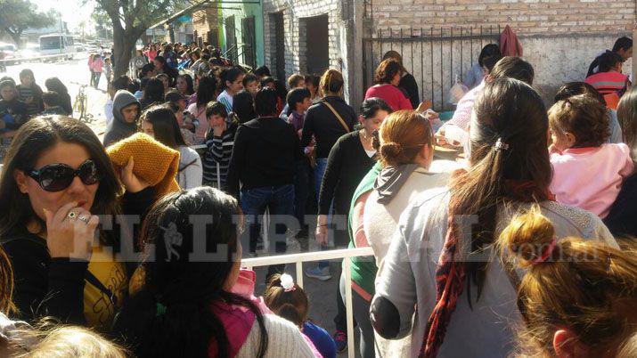 Colonia Dora- los niños fueron agasajados en su día