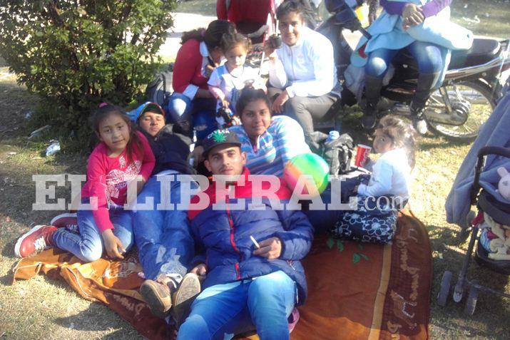 El festejo del Diacutea del Nintildeo en el Parque Aguirre