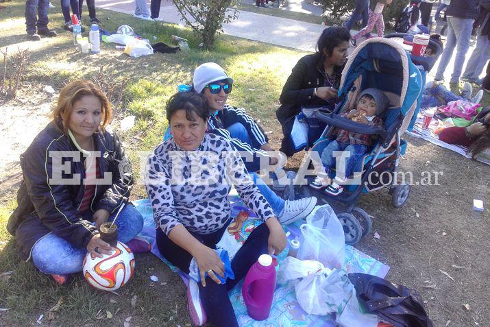 El festejo del Diacutea del Nintildeo en el Parque Aguirre