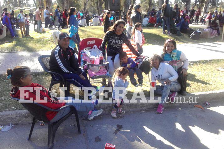 El festejo del Diacutea del Nintildeo en el Parque Aguirre