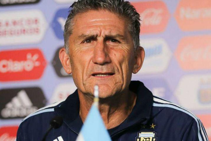  Edgardo Bauza director técnico del seleccionado argentino