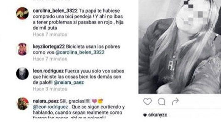 Acusada de atropellar y matar en un Mini Cooper se defendioacute en Instagram