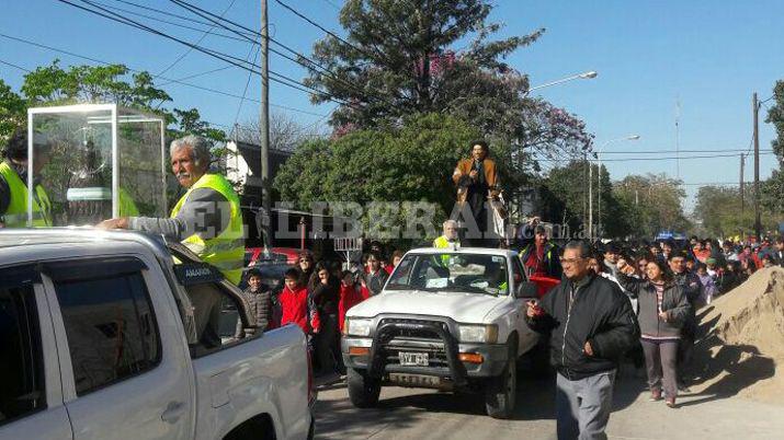 Comenzó la peregrinación de Nuestra Señora de Loreto