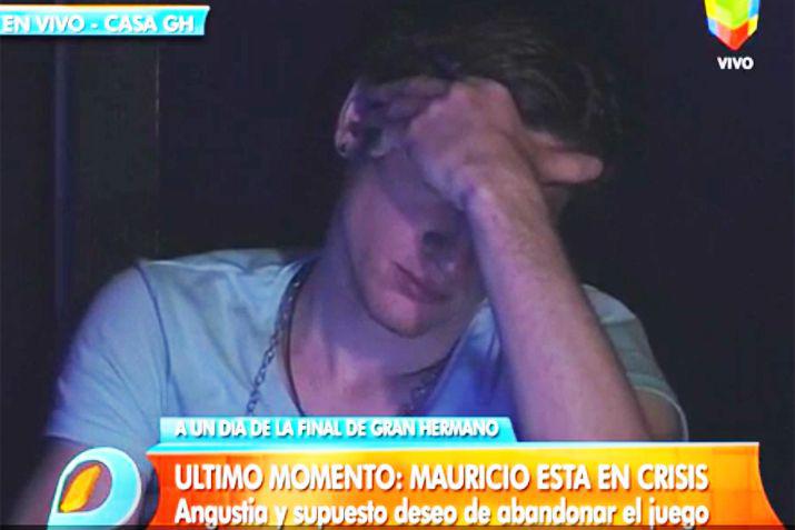 Mauricio Guirao sufrió un momento de crisis en Gran Hermano 2016 