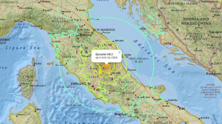 Terremoto Italia