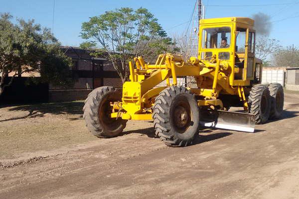 La comuna inicioacute un plan de mejoras en calles de Villa Rojas