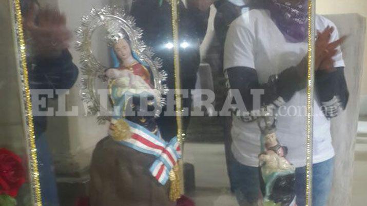 La Virgen se Sumampa pasó por Loreto
