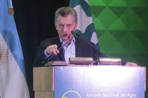 Macri expresoacute preocupacioacuten por la falta de trabajo en el paiacutes