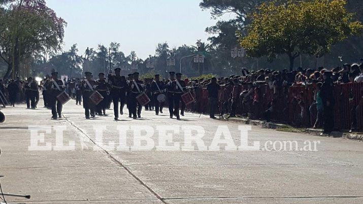 La Policiacutea realiza su acto central en un nuevo aniversario