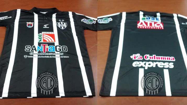 La camiseta que usaraacute Central Coacuterdoba para el debut ante Ferro