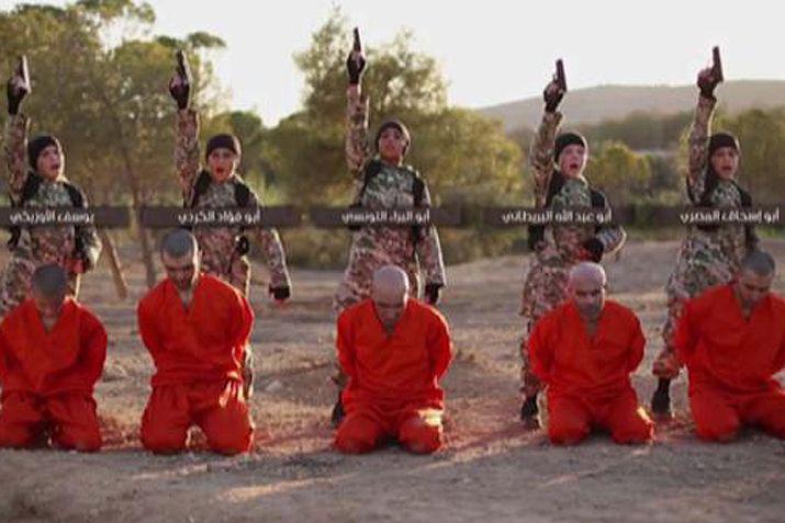 Los menores fusilaron a los detenidos