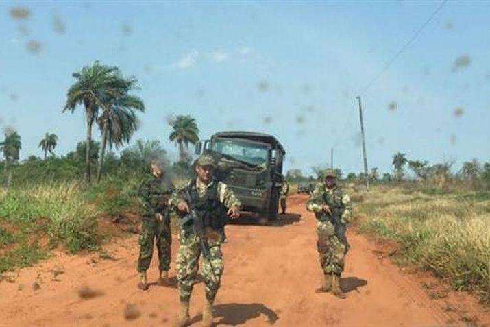 Los militares fueron atacados en el norte del país