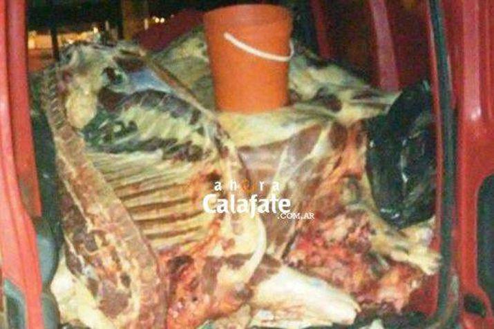 La Policía determinó por la declaración de un peón que se trata de comercialización ilegal de carne