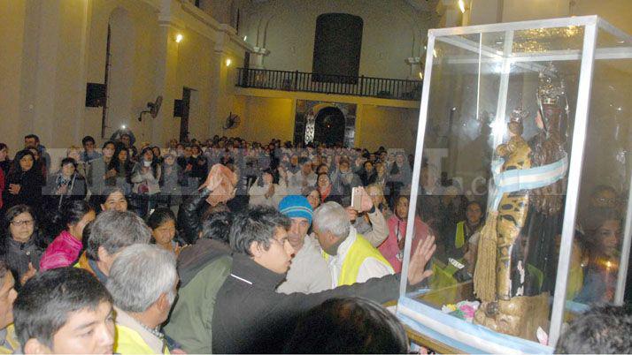 Regresó la Virgen de Loreto a su casa