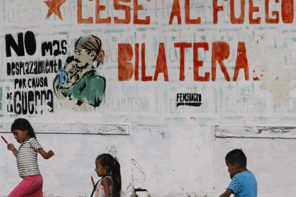 El alto el fuego bilateral y definitivo se inicia en Colombia