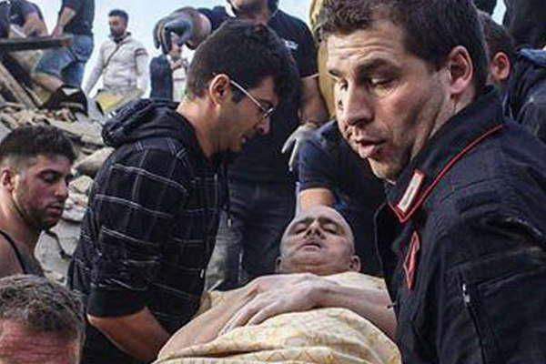 Los Speranza ayudan a las viacutectimas del sismo