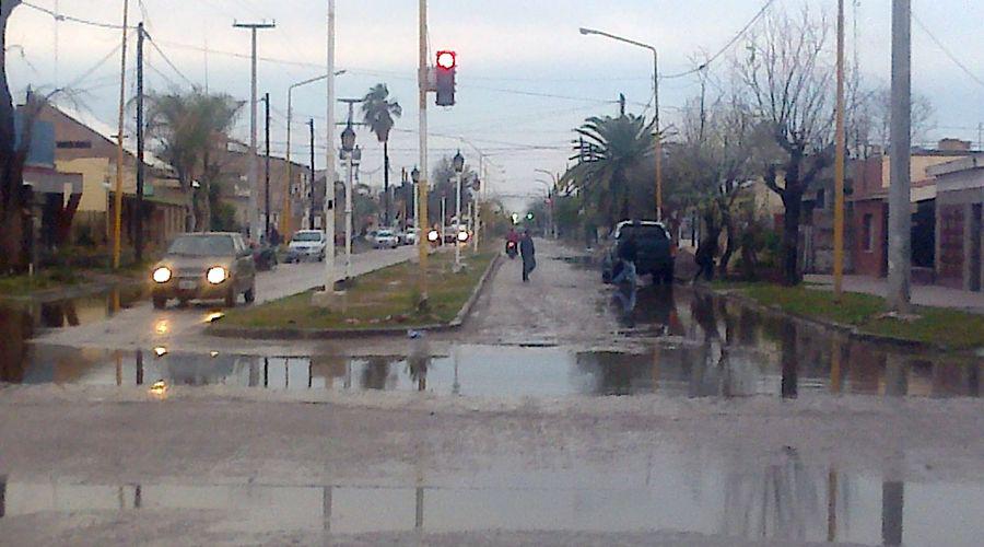 Tras la lluvia de anoche amanecioacute nublado en Antildeatuya