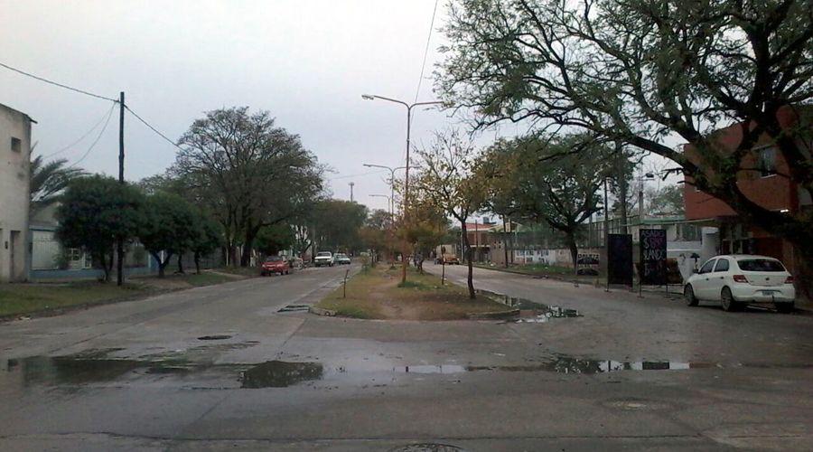 Fresco amanecer en Las Termas de Riacuteo Hondo