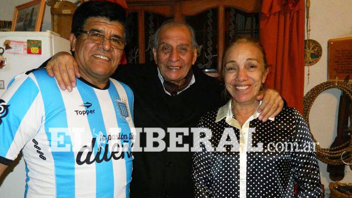 El Indio Froiln y Tere Castronuovo junto a Fatiga Reynoso 