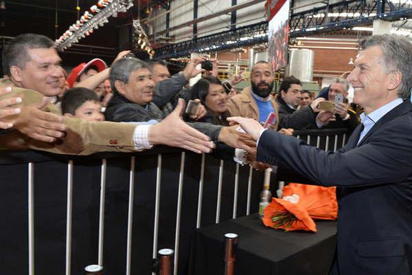 Desde La Matanza Macri advirtioacute que el camino es dialogar