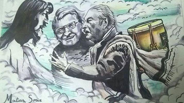 Un dibujo de Fatiga Reynoso recorre las redes