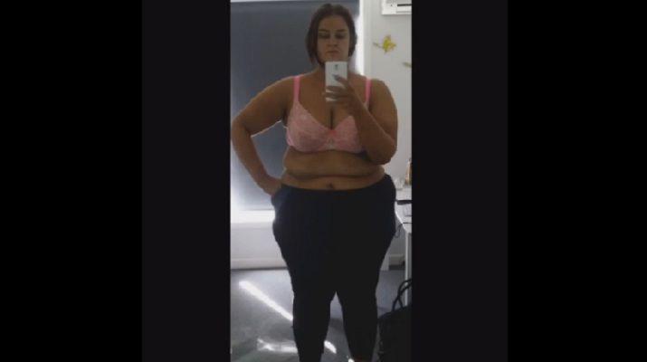 Video- Documenta su increiacuteble peacuterdida de peso durante dos antildeos