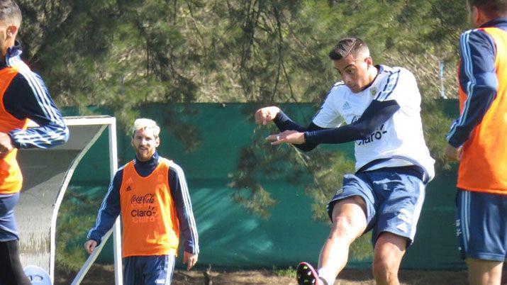 La ltima prctica de la Selección antes de viajar a Mendoza