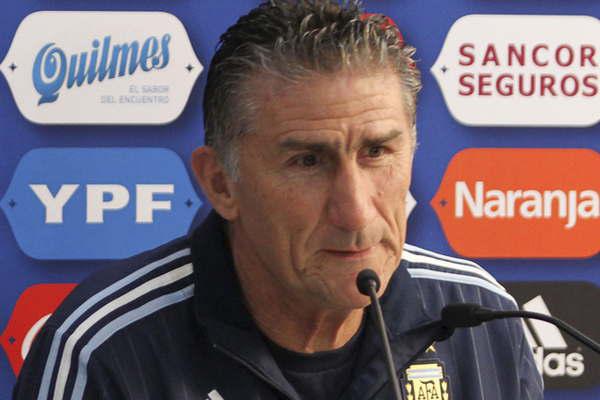 Edgardo Bauza derrochoacute optimismo para hoy