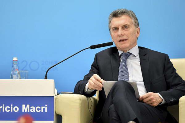 Macri aseguroacute que en la Argentina dejamos atraacutes una deacutecada de aislamiento