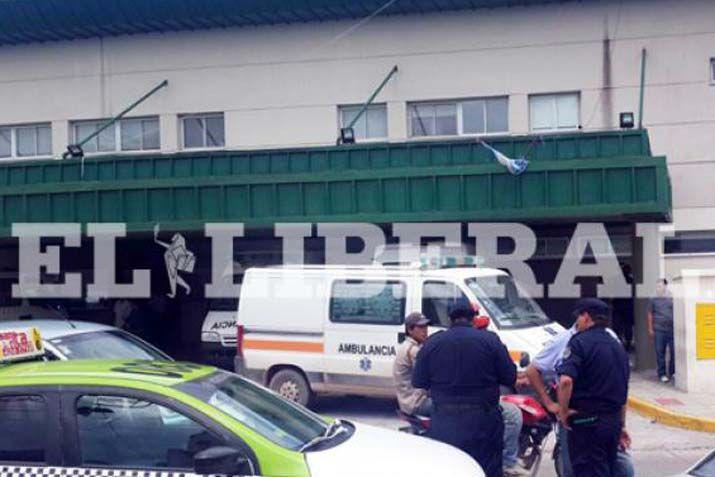 El accidentado se habría descompensado en su hogar por lo que fue trasladado al Hospital Regional