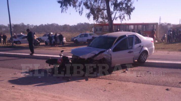 Ciclista pierde la vida en un choque en cadena en La Banda