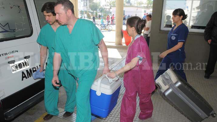 Realizan una ablacioacuten de oacuterganos en el Hospital Regional