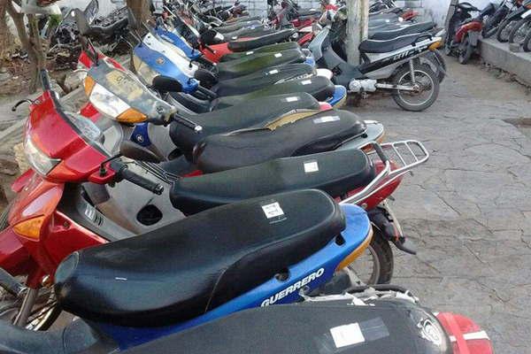 Secuestraron 37 motos y camioneta en procedimientos
