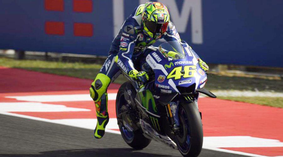 Valentino Rossi dominoacute los Libres 1 en Misano
