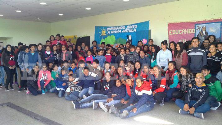 Laprida- El Hospital y la escuela primaria compartieron actividades en el Madre Antula