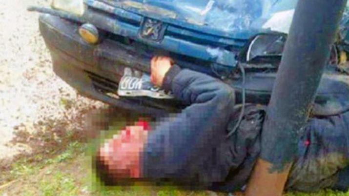 Fue rescatado por los Bomberos y murió en el hospital